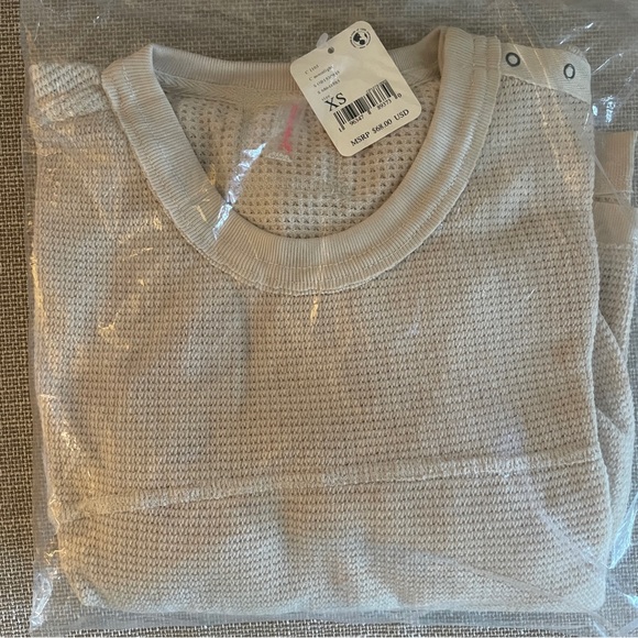 NEW Free People Movement Dream Work Layer Knitted Tee - Picture 11 of 12